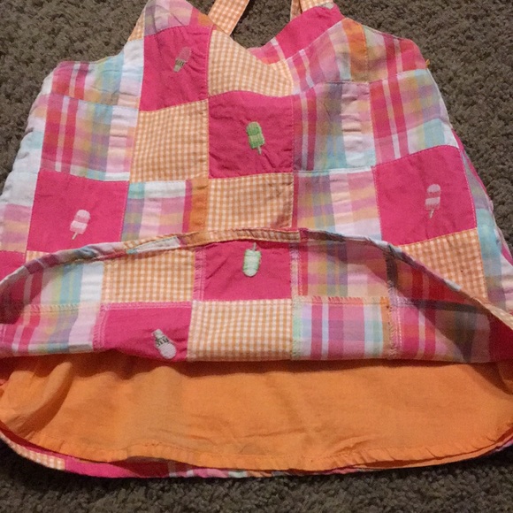 Vintage Gymboree Popsicle Party patchwork top Sz 8 - Picture 9 of 10